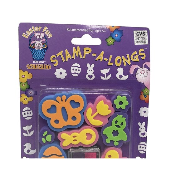 Easter Fun Take On Activity Stamp-a-Lots Foam Stampers New Sealed - Picture 4 of 8